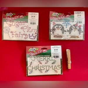 Tulip Iron-On Fashion Design Set